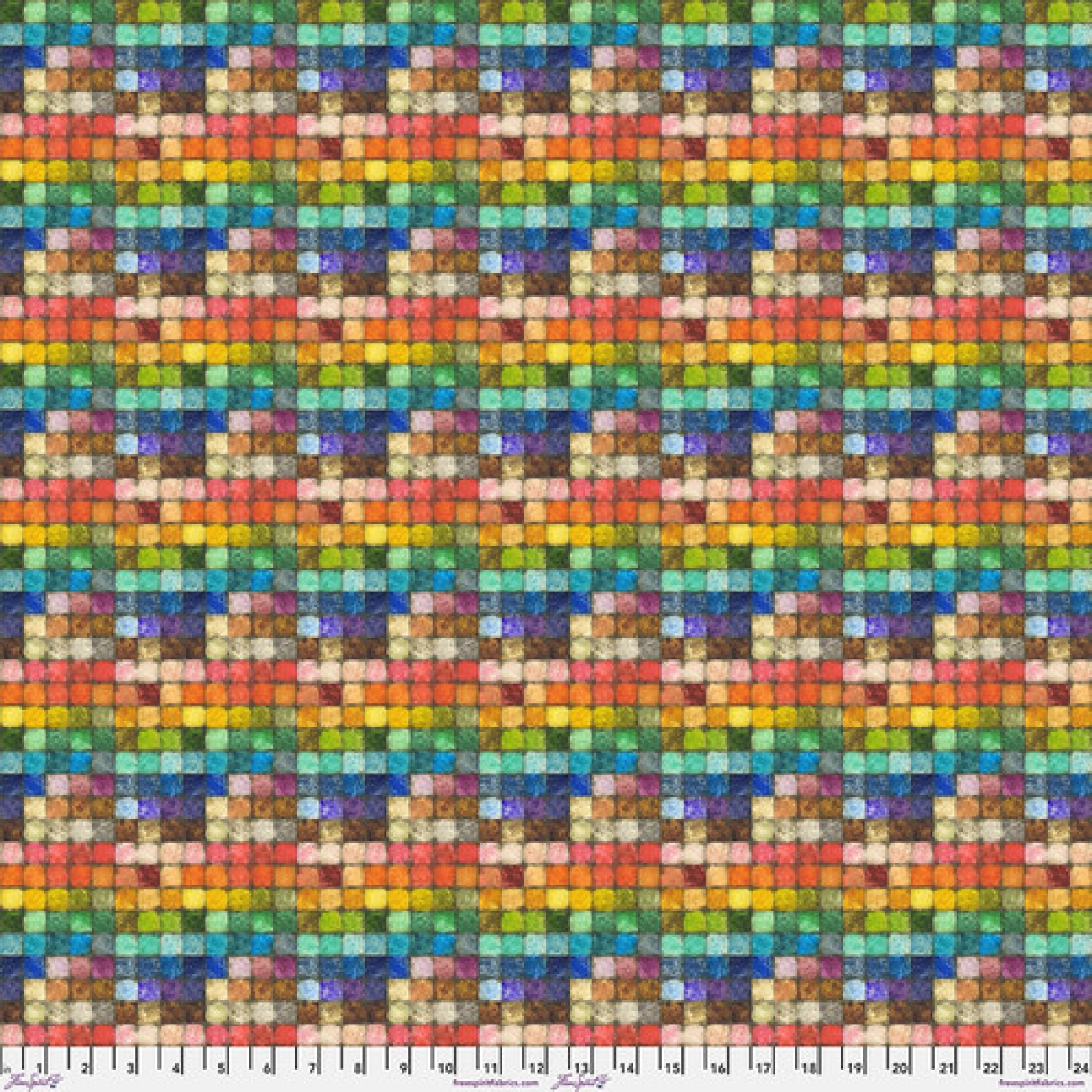 Patchwork Baumwolle - Tim Holtz - Colorblock - Multi - Mosaic